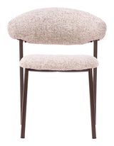 Seville Cloud Beige Dining Chair (Set of 2) by Zuomod at Eve Furniture