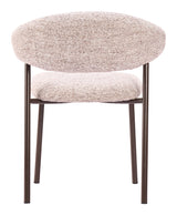 Seville Cloud Beige Dining Chair (Set of 2) by Zuomod at Eve Furniture