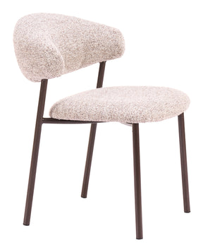 Seville Cloud Beige Dining Chair (Set of 2) by Zuomod at Eve Furniture