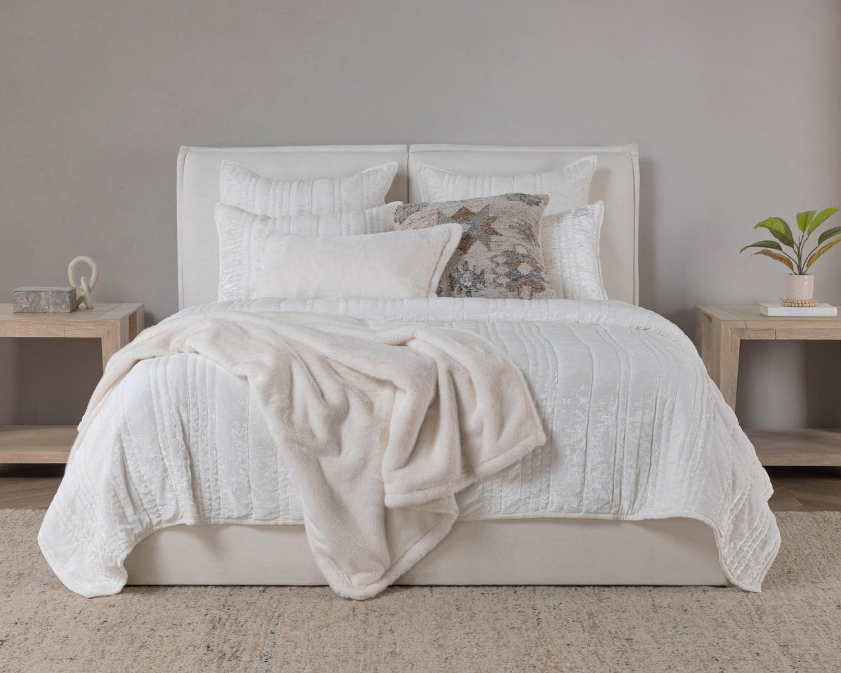 Seville Ivory Quilt Collection by Classic Home at Eve Furniture