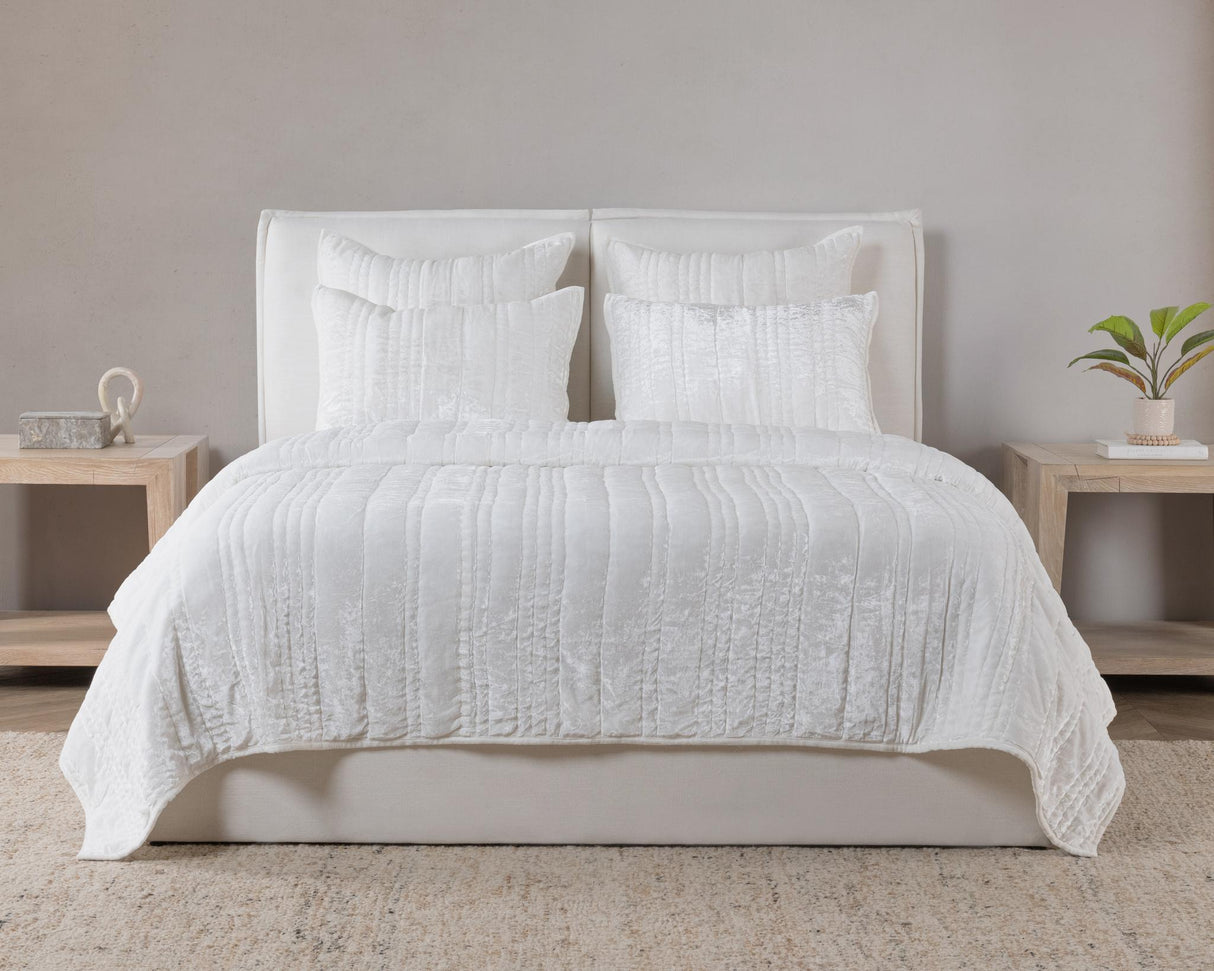 Seville Ivory Quilt Collection by Classic Home at Eve Furniture