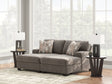 Seyler Lane Greystone 2-Piece Super Chaise by Ashley at Eve Furniture