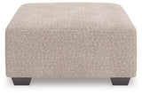 Seyler Lane Hemp Oversized Accent Ottoman by Ashley at Eve Furniture