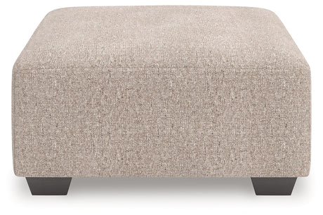 Seyler Lane Hemp Oversized Accent Ottoman by Ashley at Eve Furniture