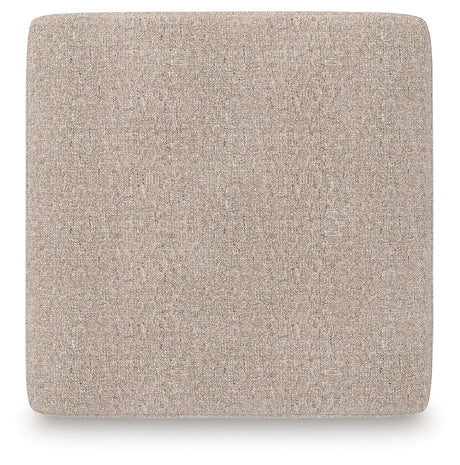 Newellen Hemp Oversized Accent Ottoman by Ashley at Eve Furniture