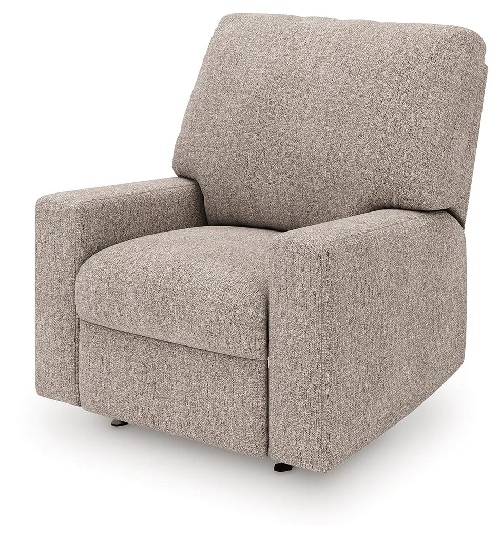 Newellen Hemp Recliner by Ashley at Eve Furniture