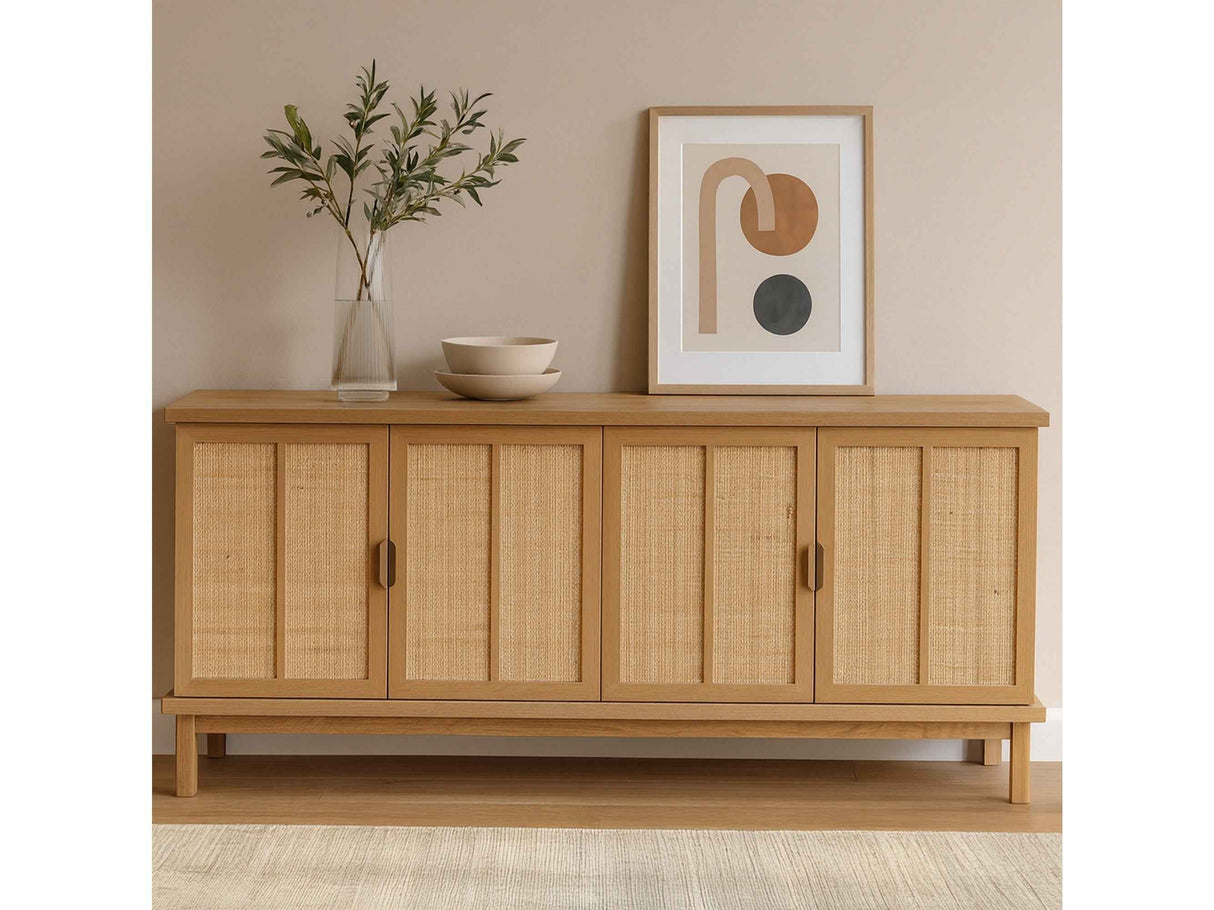 Seymour Natural Sideboard by Moe's Home at Eve Furniture