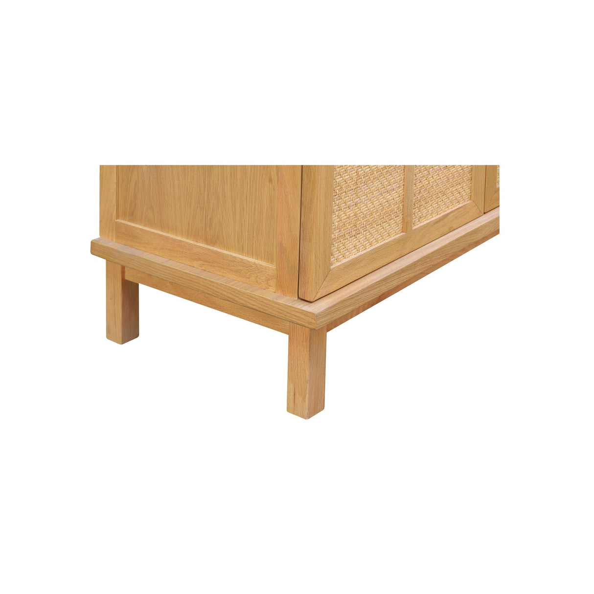 Seymour Natural Tall Cabinet by Moe's Home at Eve Furniture
