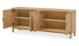 Seymour Sideboard Natural by Moe's Home at Eve Furniture