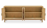 Seymour Sideboard Natural by Moe's Home at Eve Furniture