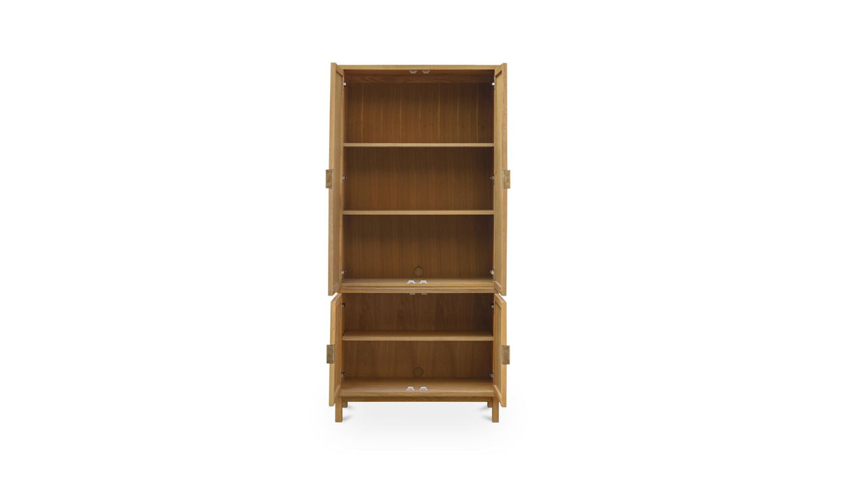 Seymour Tall Cabinet Natural by Moe's Home at Eve Furniture