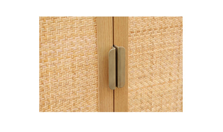 Seymour Tall Cabinet Natural by Moe's Home at Eve Furniture