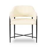 Sezanne Vegan Leather 2-Tone Dining Chair by TOV Furniture at Eve Furniture