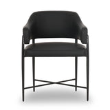 Sezanne Vegan Leather 2-Tone Dining Chair by TOV Furniture at Eve Furniture