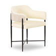 Sezanne Vegan Leather 2-Tone Dining Chair by TOV Furniture at Eve Furniture