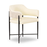 Sezanne Vegan Leather 2-Tone Dining Chair by TOV Furniture at Eve Furniture