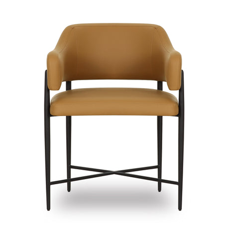 Sezanne Vegan Leather Dining Chair by TOV Furniture at Eve Furniture