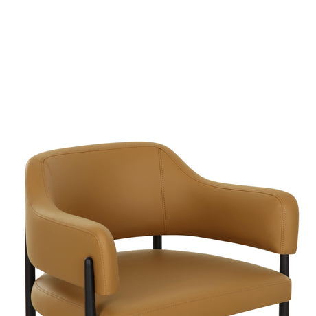 Sezanne Vegan Leather Dining Chair by TOV Furniture at Eve Furniture