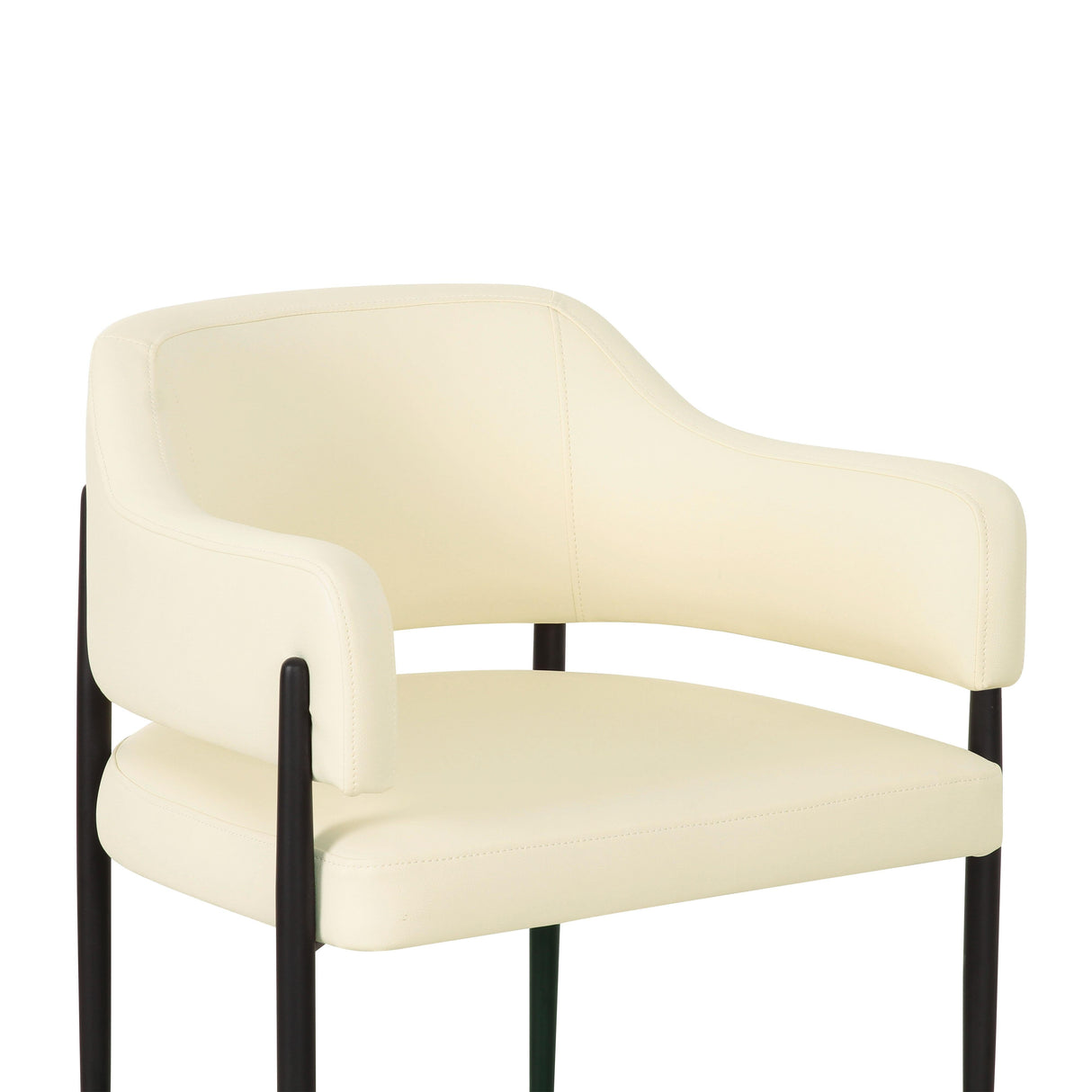 Sezanne Vegan Leather Dining Chair by TOV Furniture at Eve Furniture