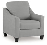 Adlai Shadow Sofa, Loveseat, Chair and Ottoman