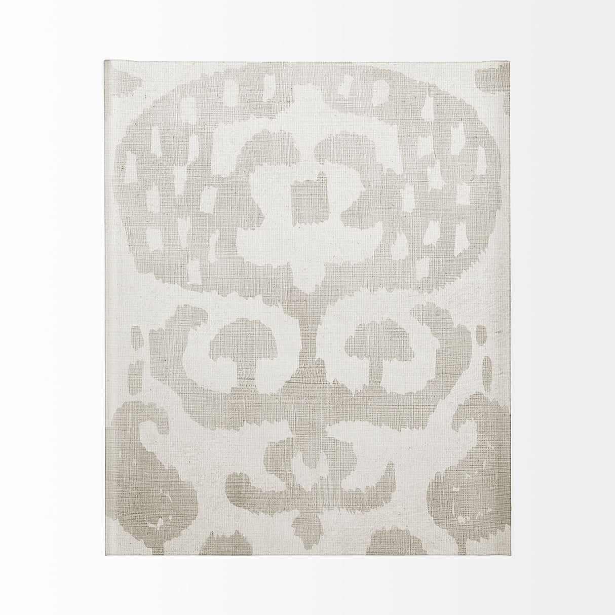 Shadow Ikat I by Chariklia Zarris a Hand Embellished Textured Canvas by Mercana at Eve Furniture