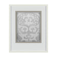 Shadow Ikat I by Chariklia Zarris a Hand Embellished Textured Framed Art Print Matted under Glass by Mercana at Eve Furniture