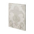 Shadow Ikat II (L) by Chariklia Zarris a Hand Embellished Textured Canvas by Mercana at Eve Furniture