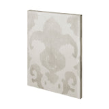 Shadow Ikat II (L) by Chariklia Zarris a Hand Embellished Textured Canvas by Mercana at Eve Furniture