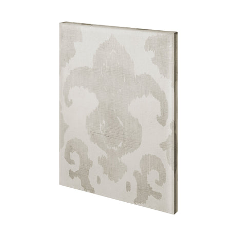 Shadow Ikat II (L) by Chariklia Zarris a Hand Embellished Textured Canvas by Mercana at Eve Furniture