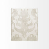Shadow Ikat IV by Chariklia Zarris a Hand Embellished Textured Canvas by Mercana at Eve Furniture