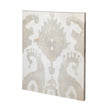 Shadow Ikat V by Chariklia Zarris a Hand Embellished Textured Canvas by Mercana at Eve Furniture