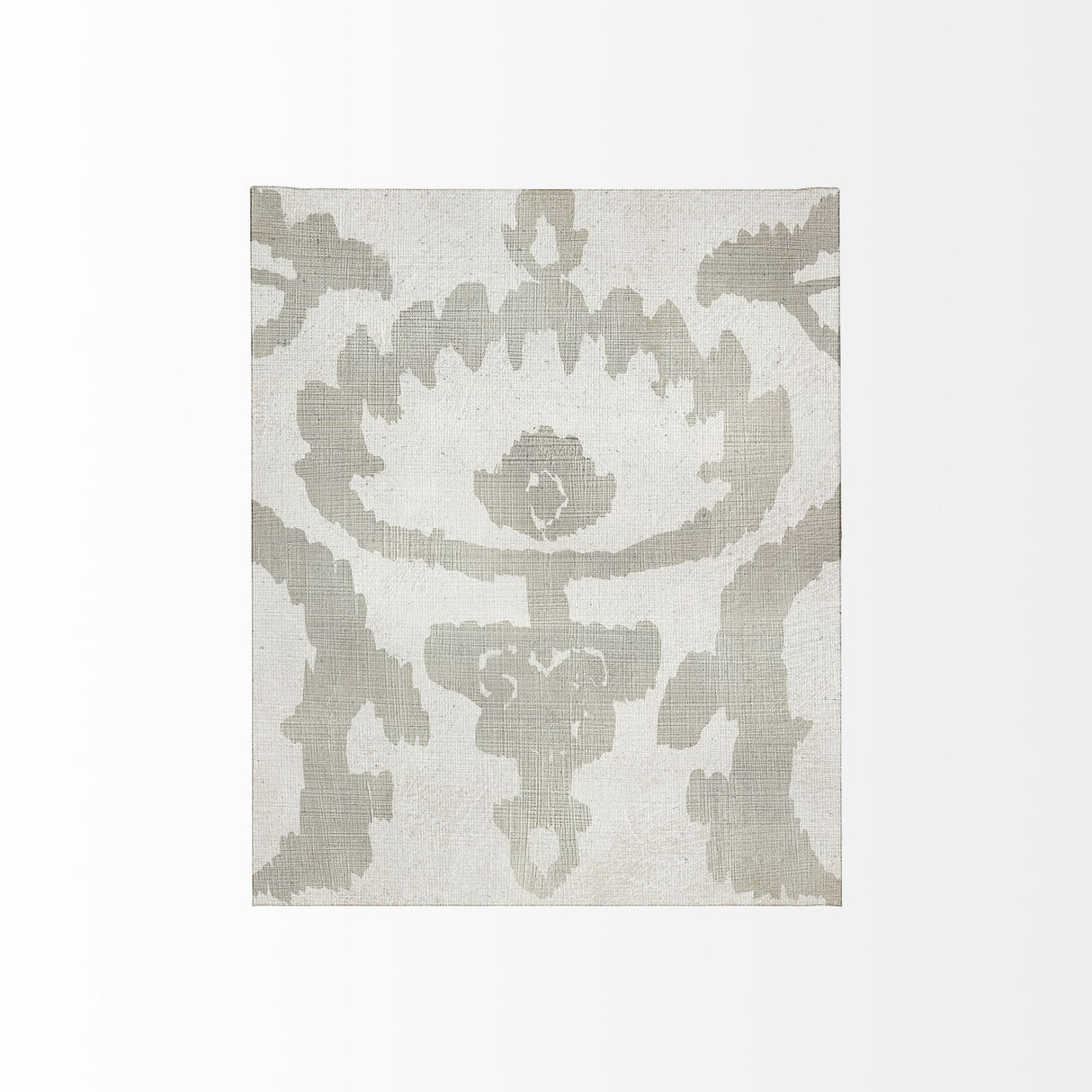 Shadow Ikat VI by Chariklia Zarris a Hand Embellished Textured Canvas by Mercana at Eve Furniture