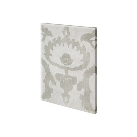Shadow Ikat VI by Chariklia Zarris a Hand Embellished Textured Canvas by Mercana at Eve Furniture