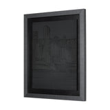 Shadow of the City I by Mercana Studio Hand Embellished Textured Framed Art Print Matted under Glass by Mercana at Eve Furniture