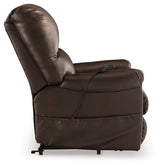 Shadowboxer Chocolate Power Lift Recliner