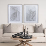 Shadows I by Mercana Studio a Hand Embellished Textured Framed Art Print Matted under Glass by Mercana at Eve Furniture