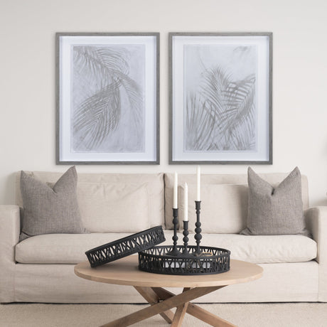 Shadows I by Mercana Studio a Hand Embellished Textured Framed Art Print Matted under Glass by Mercana at Eve Furniture