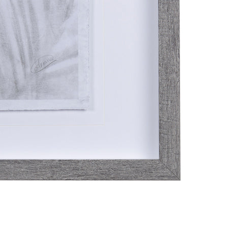 Shadows II by Mercana Studio a Hand Embellished Textured Framed Art Print Matted under Glass by Mercana at Eve Furniture
