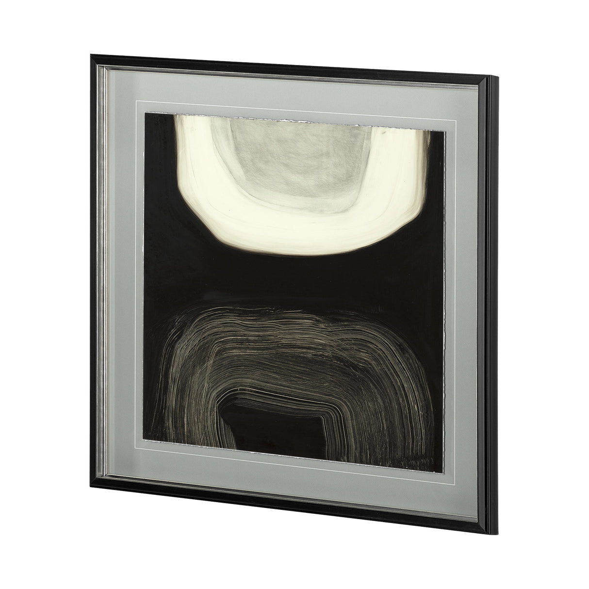 Shadows in the Dark I by Drew Sims a Hand Embellished Textured Framed Art Print Matted under Glass by Mercana at Eve Furniture