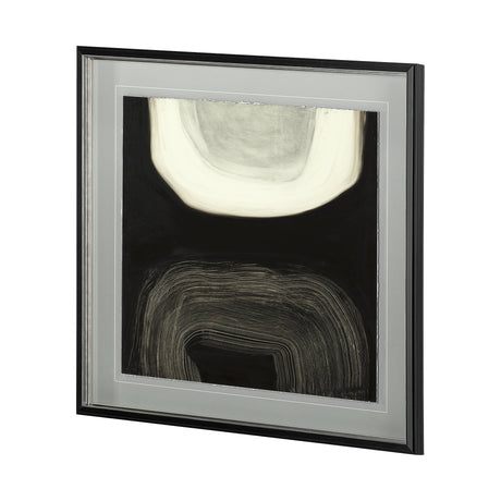 Shadows in the Dark I by Drew Sims a Hand Embellished Textured Framed Art Print Matted under Glass by Mercana at Eve Furniture