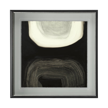 Shadows in the Dark I by Drew Sims a Hand Embellished Textured Framed Art Print Matted under Glass by Mercana at Eve Furniture