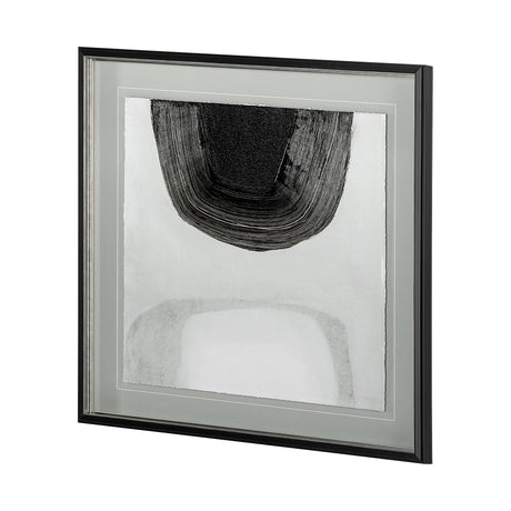 Shadows in the Dark II by Drew Sims a Hand Embellished Textured Framed Art Print Matted under Glass by Mercana at Eve Furniture