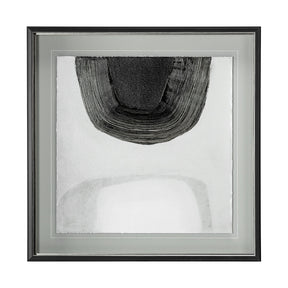 Shadows in the Dark II by Drew Sims a Hand Embellished Textured Framed Art Print Matted under Glass by Mercana at Eve Furniture