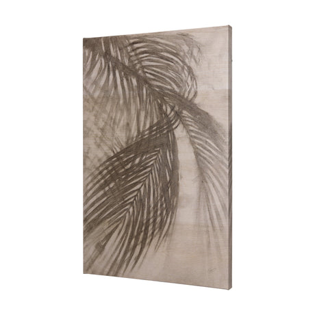 Shadows on wood I by Mercana Studio a Hand Embellished Textured Canvas by Mercana at Eve Furniture
