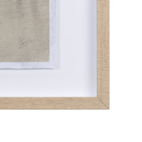 Shadows on Wood I by Mercana Studio a Hand Embellished Textured Framed Art Print Matted under Glass by Mercana at Eve Furniture