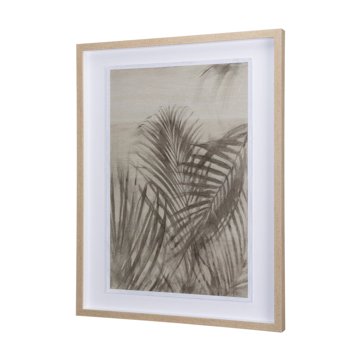 Shadows on Wood II by Mercana Studio a Hand Embellished Textured Framed Art Print Matted under Glass by Mercana at Eve Furniture