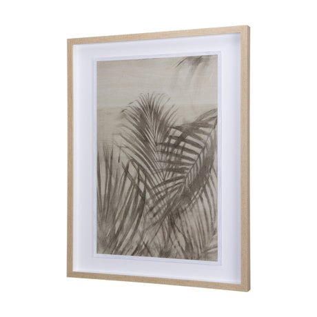 Shadows on Wood II by Mercana Studio a Hand Embellished Textured Framed Art Print Matted under Glass by Mercana at Eve Furniture