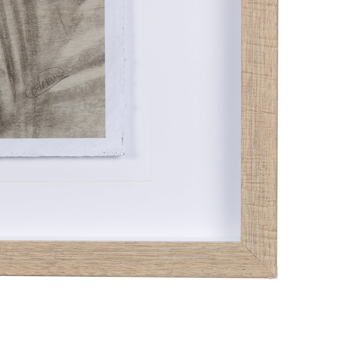 Shadows on Wood II by Mercana Studio a Hand Embellished Textured Framed Art Print Matted under Glass by Mercana at Eve Furniture