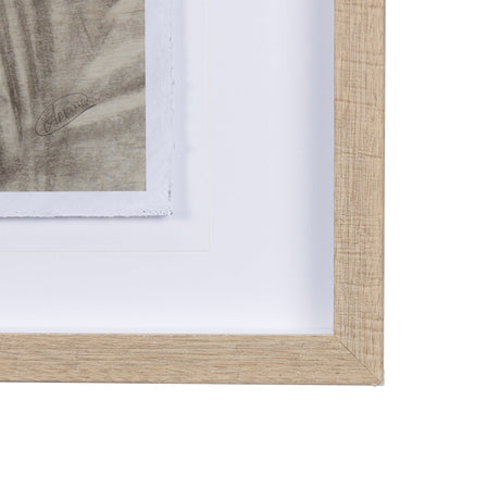 Shadows on Wood II by Mercana Studio a Hand Embellished Textured Framed Art Print Matted under Glass by Mercana at Eve Furniture