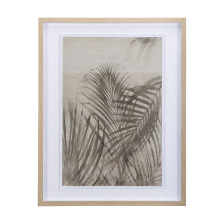 Shadows on Wood II by Mercana Studio a Hand Embellished Textured Framed Art Print Matted under Glass by Mercana at Eve Furniture